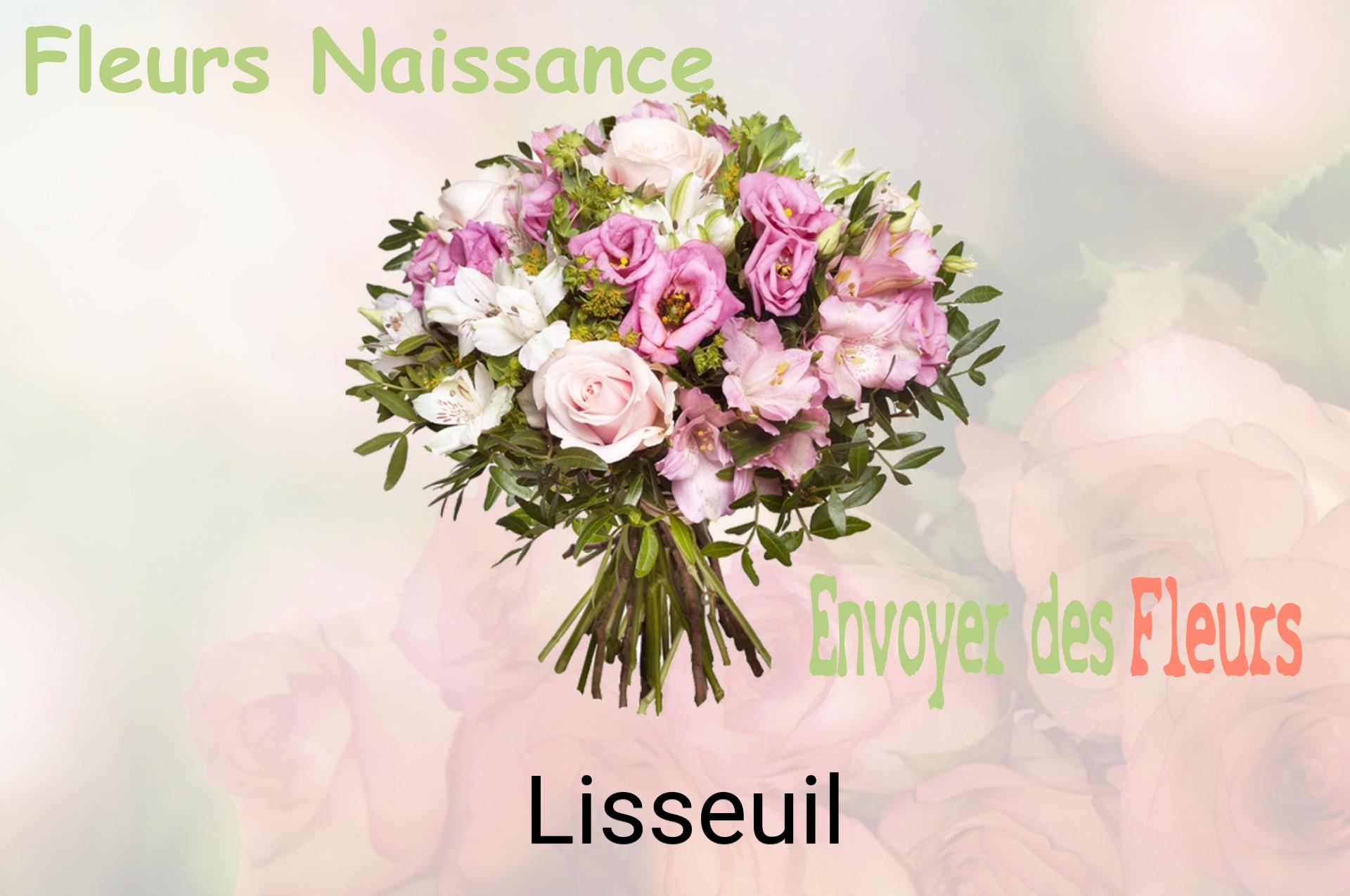 Bouquet de fleurs de naissance livré à Lisseuil