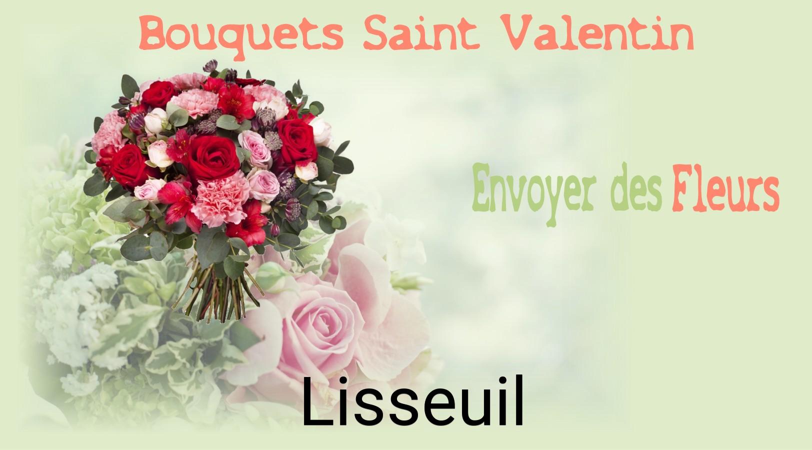 Roses de Saint-Valentin livrées à Lisseuil